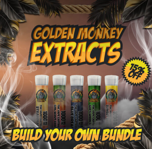 Golden Monkey Extracts Cart Bundle
